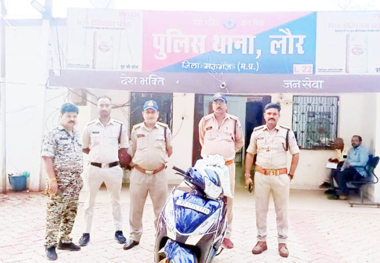 10 किलो गांजा सहित स्कूटी छोडक़र भागे आरोपी