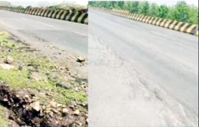 दुर्घटनाओं का ग्राफ बरकरार, व्यवस्था हवा हवाई                      सोहागी पहाड़ की सडक़ हुई दो फाड़!