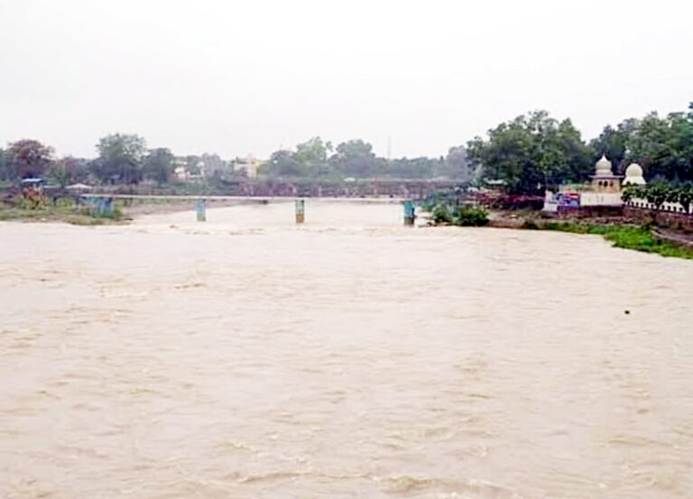 शहर के कई मुहल्ले हुए पानी-पानी, 24 घंटे की बरसात में नदी नाले उफनाए, कई मोहल्लों में बनी जल भराव की स्थिति, लोग हुए काफी परेशान