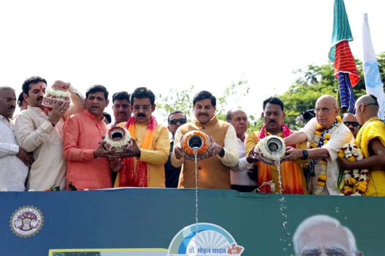 मुख्यमंत्री ने जल गंगा संवर्धन अभियान का किया शुभारंभ, पानी के बिना जीवन की कल्पना भी नहीं की जा सकती : डॉ. यादव