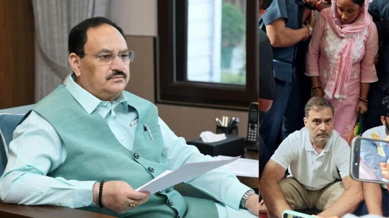 कैमराजीवी नाटक सिफऱ् सुर्खियों में रहने को:नड्डा